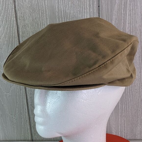 VTG Country Gentleman's Traveler  Cotton Bakers Boy Newsboy Cap EUC - Picture 1 of 9